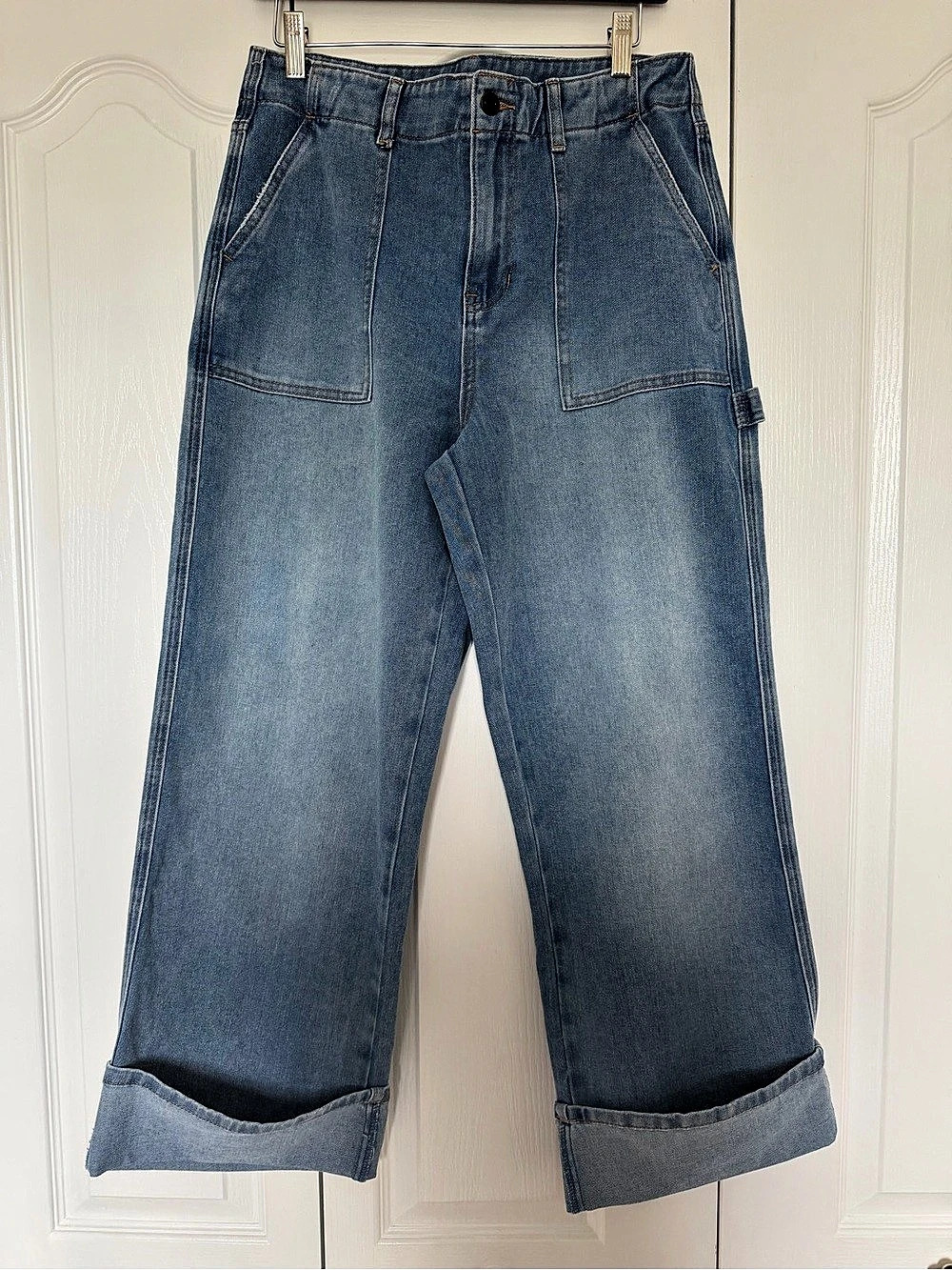 And Now This Women's Straight Leg Jeans Blue Waist 30 Like New